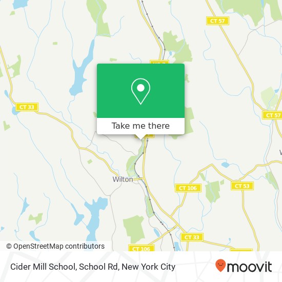 Cider Mill School, School Rd map