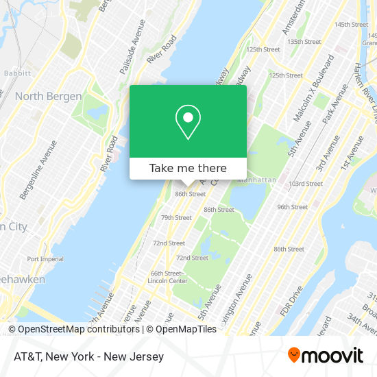 AT&T map