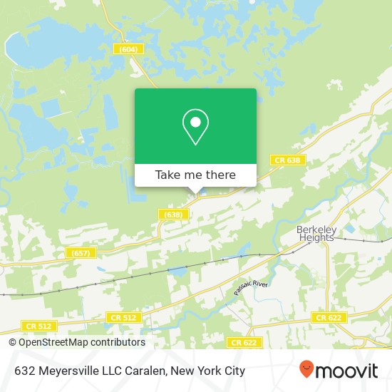 632 Meyersville LLC Caralen map