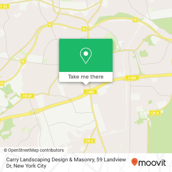 Carry Landscaping Design & Masonry, 59 Landview Dr map