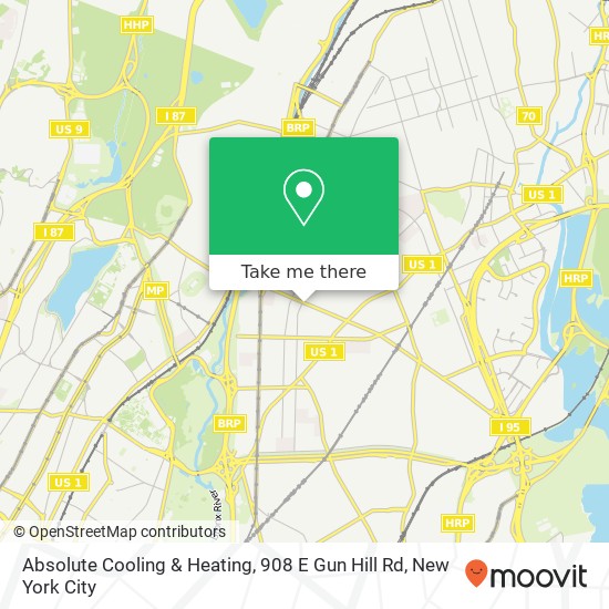 Absolute Cooling & Heating, 908 E Gun Hill Rd map