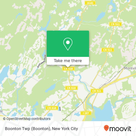 Boonton Twp map