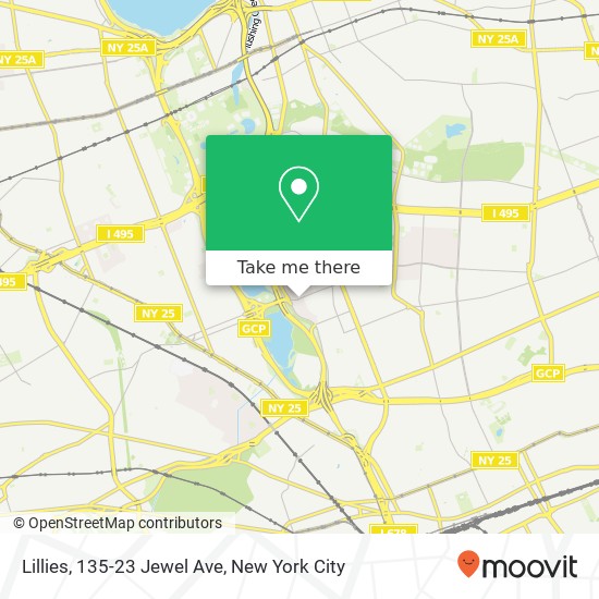 Mapa de Lillies, 135-23 Jewel Ave
