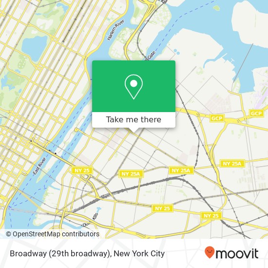 Broadway (29th broadway), Astoria, NY 11106 map