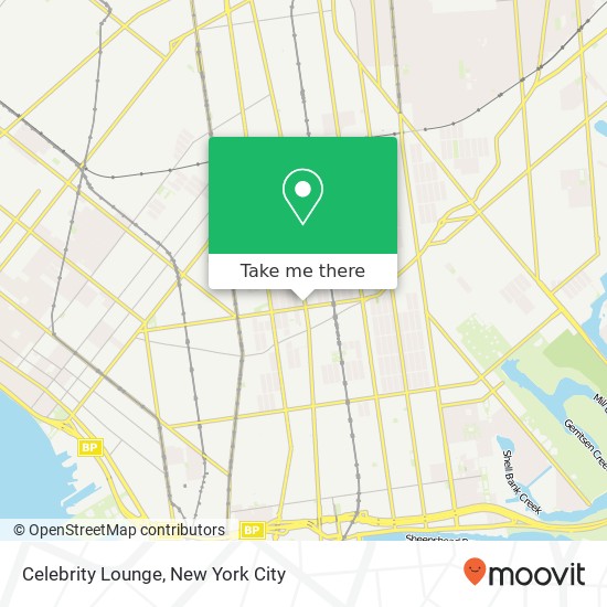 Mapa de Celebrity Lounge