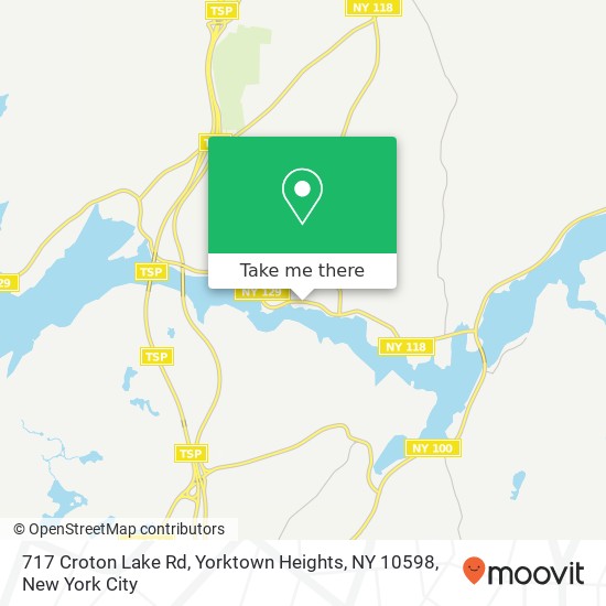 717 Croton Lake Rd, Yorktown Heights, NY 10598 map