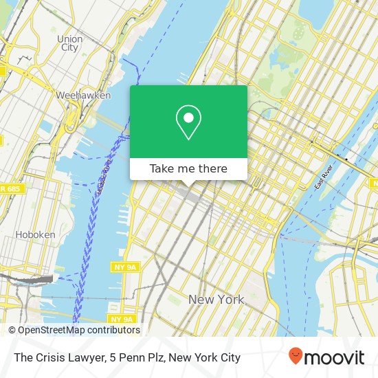 The Crisis Lawyer, 5 Penn Plz map