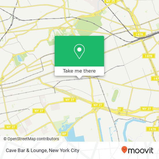 Mapa de Cave Bar & Lounge