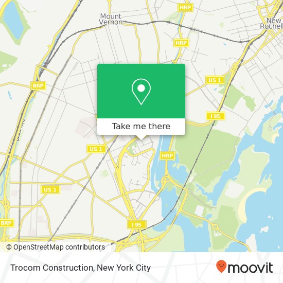 Trocom Construction map