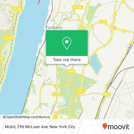 Mapa de Mobil, 296 McLean Ave