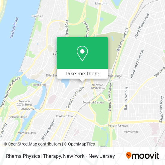 Rhema Physical Therapy map