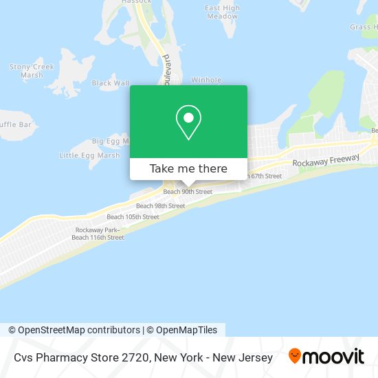 Mapa de Cvs Pharmacy Store 2720