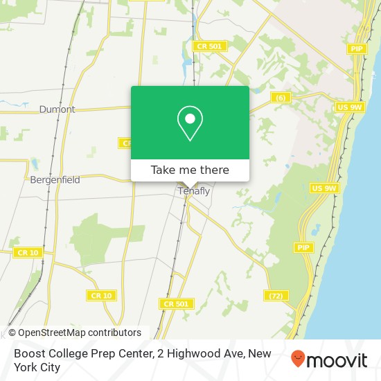 Mapa de Boost College Prep Center, 2 Highwood Ave