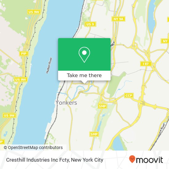 Cresthill Industries Inc Fcty map
