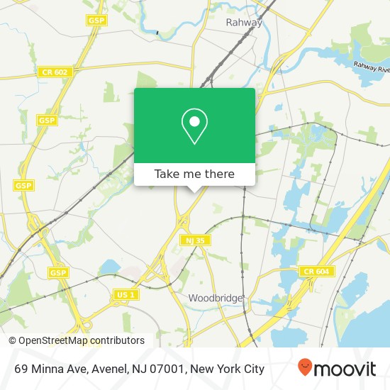 69 Minna Ave, Avenel, NJ 07001 map