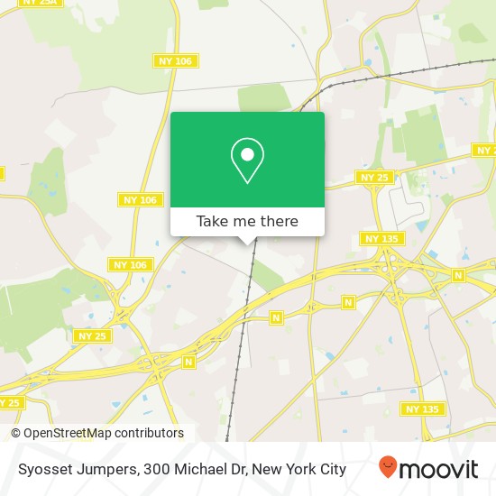 Mapa de Syosset Jumpers, 300 Michael Dr