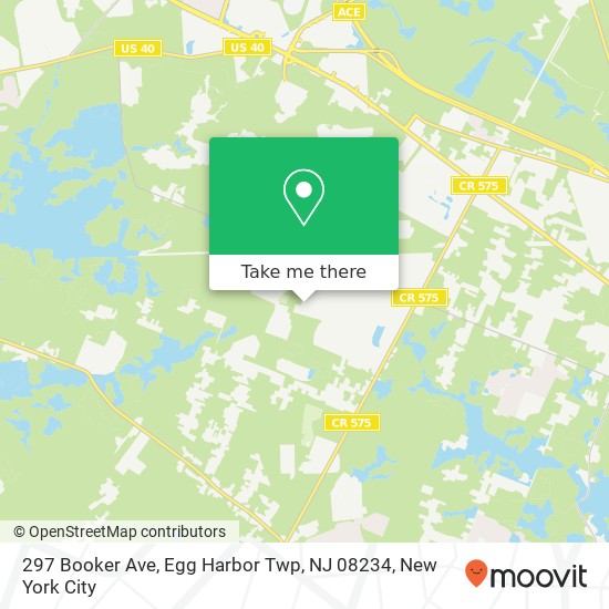 297 Booker Ave, Egg Harbor Twp, NJ 08234 map