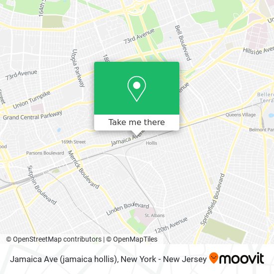 Mapa de Jamaica Ave (jamaica hollis)