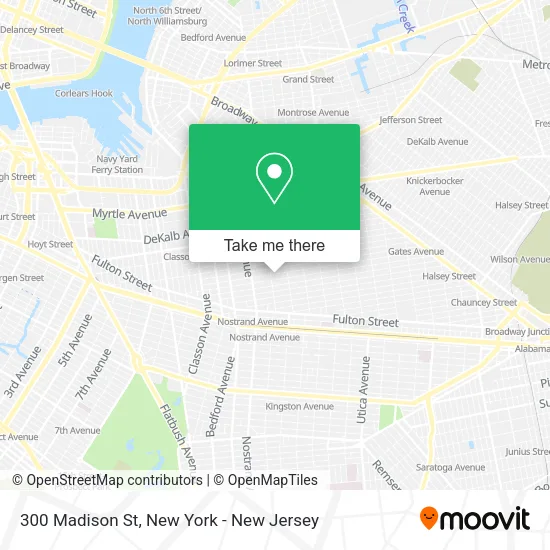 300 Madison St map