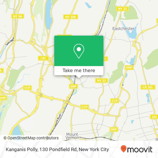 Kanganis Polly, 130 Pondfield Rd map