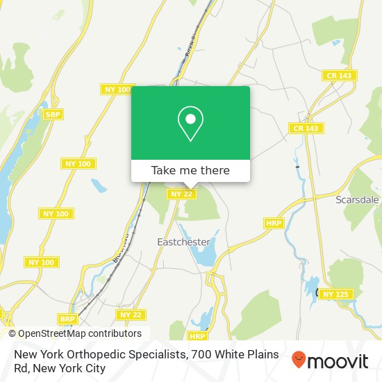 Mapa de New York Orthopedic Specialists, 700 White Plains Rd