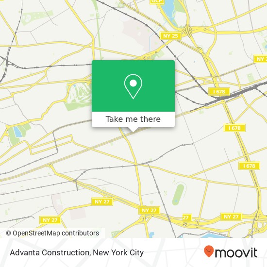 Advanta Construction map