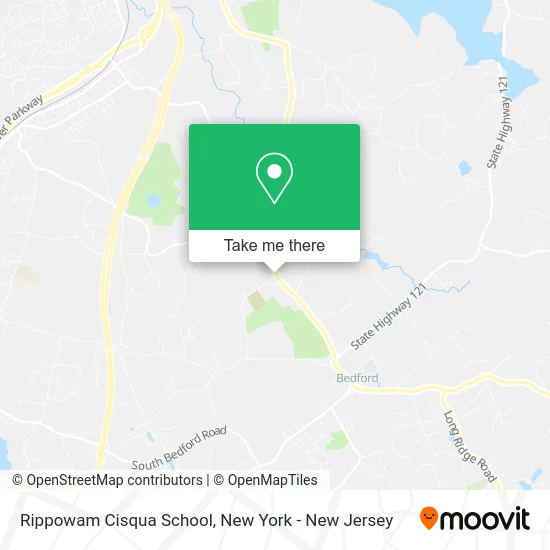 Rippowam Cisqua School map