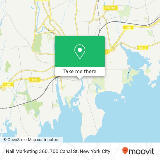 Nail Marketing 360, 700 Canal St map