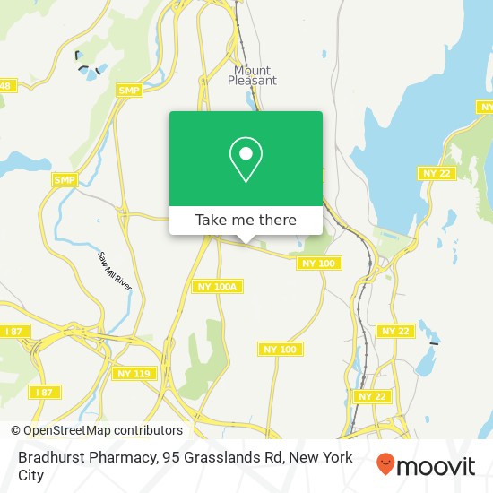 Mapa de Bradhurst Pharmacy, 95 Grasslands Rd