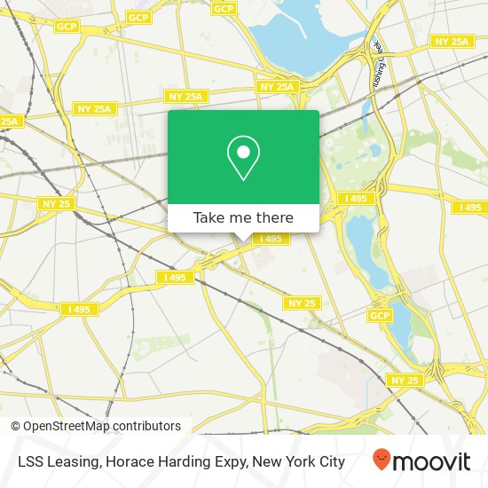 Mapa de LSS Leasing, Horace Harding Expy