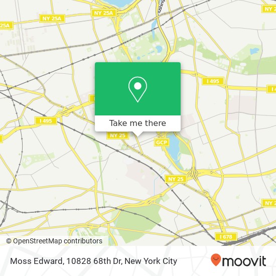 Mapa de Moss Edward, 10828 68th Dr