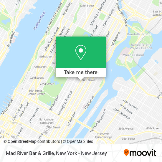Mad River Bar & Grille map