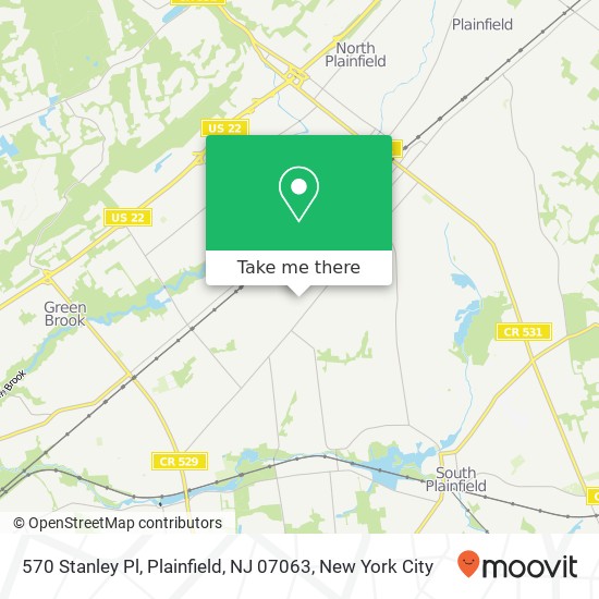 570 Stanley Pl, Plainfield, NJ 07063 map