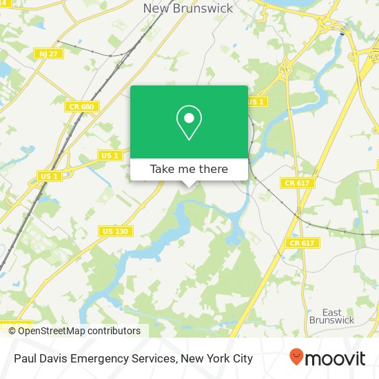 Mapa de Paul Davis Emergency Services