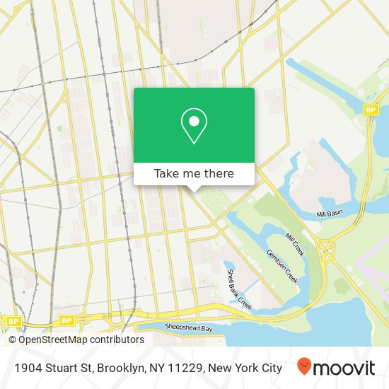 1904 Stuart St, Brooklyn, NY 11229 map