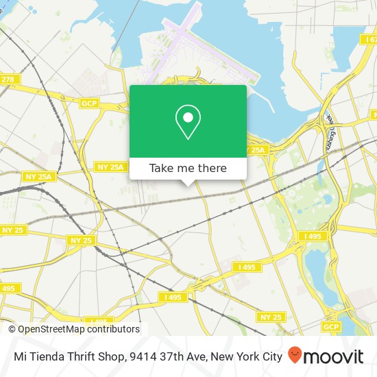 Mapa de Mi Tienda Thrift Shop, 9414 37th Ave