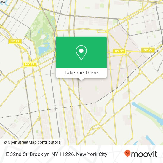 E 32nd St, Brooklyn, NY 11226 map