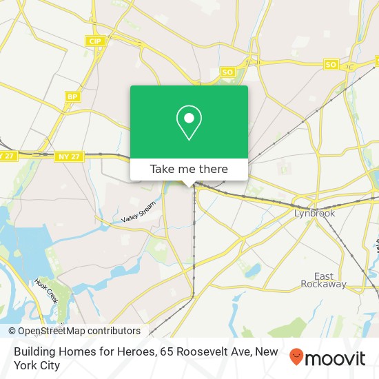 Building Homes for Heroes, 65 Roosevelt Ave map