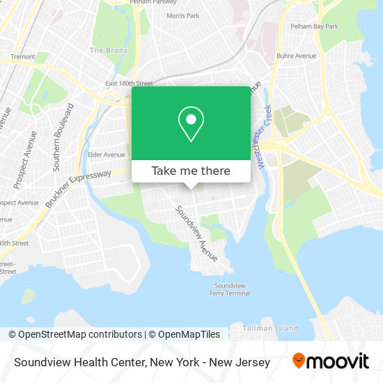 Mapa de Soundview Health Center