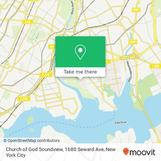 Church of God Soundview, 1680 Seward Ave map