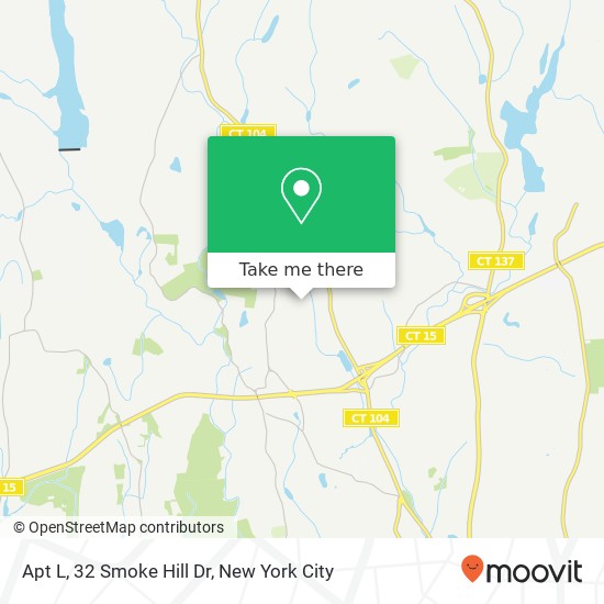 Apt L, 32 Smoke Hill Dr map