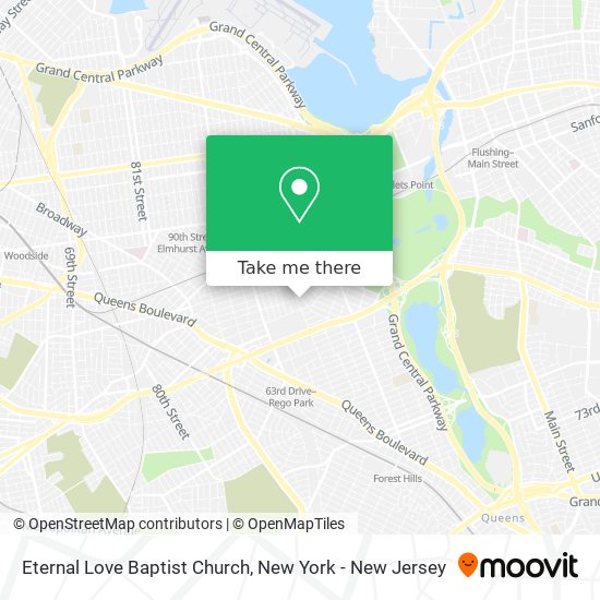 Eternal Love Baptist Church map