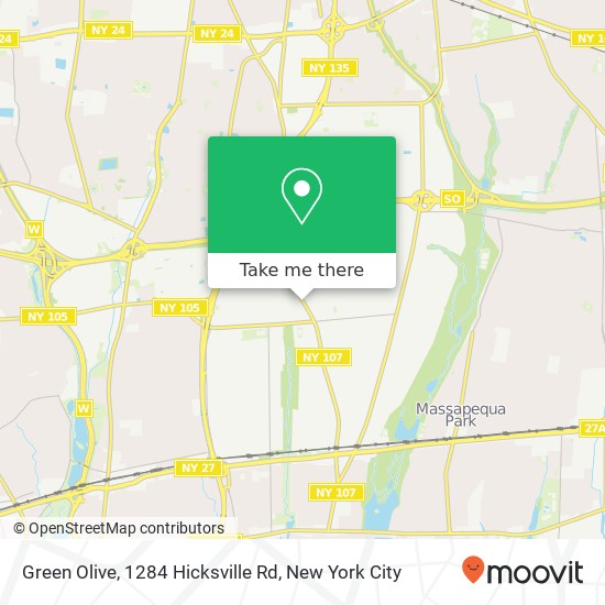 Green Olive, 1284 Hicksville Rd map