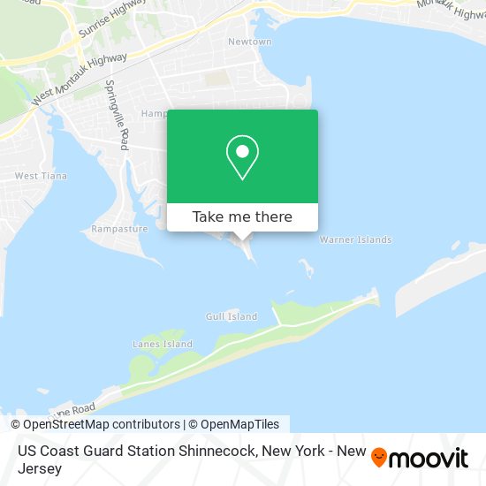 Mapa de US Coast Guard Station Shinnecock
