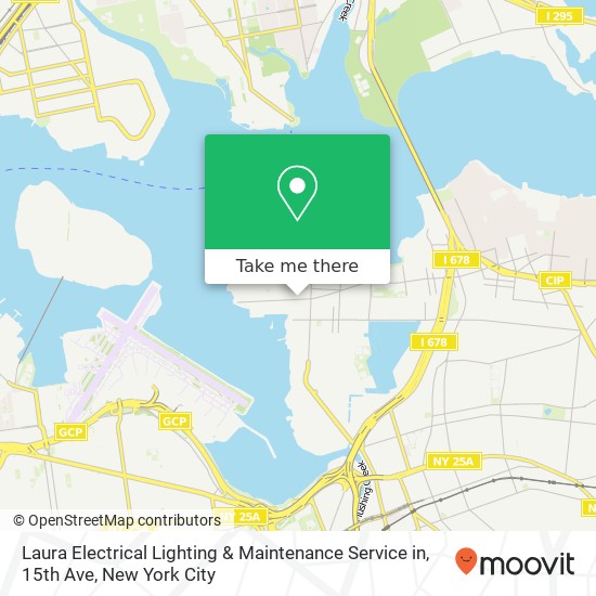 Laura Electrical Lighting & Maintenance Service in, 15th Ave map