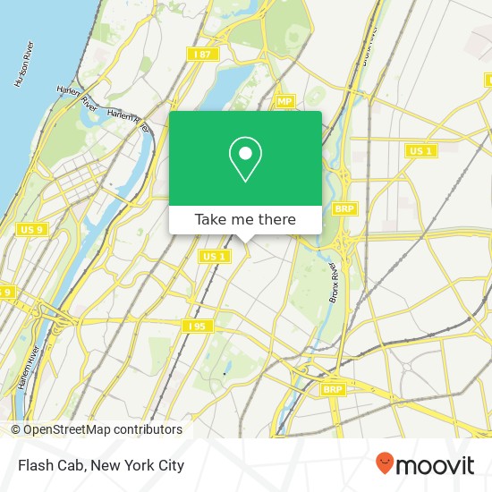 Flash Cab map