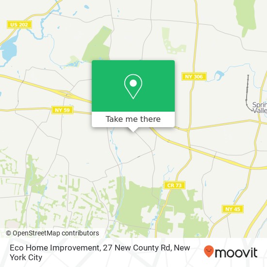 Mapa de Eco Home Improvement, 27 New County Rd
