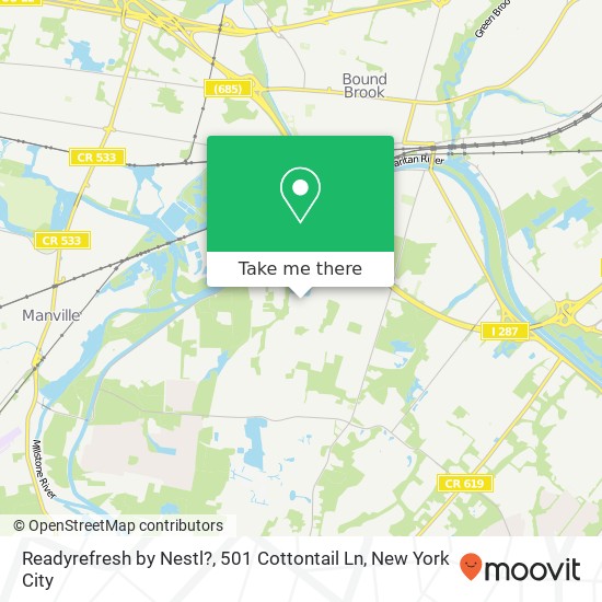 Readyrefresh by Nestl?, 501 Cottontail Ln map