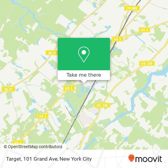 Mapa de Target, 101 Grand Ave