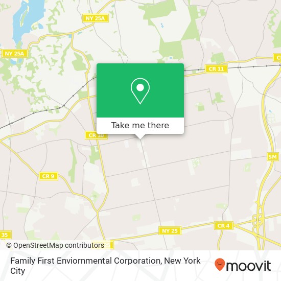 Family First Enviornmental Corporation map